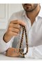 Cat's Eye Stone Prayer Beads 8 mm Faceted Cut Natural Stone Men's Prayer Beads - 2