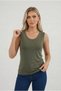 3-Piece U-Neck Women's Basic Body Colorful Combination Set - 2