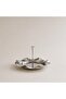 Stainless Steel Catering Serving Tray Wavy Serving Plate Snack Plate 21 cm