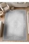 Sdt Traditional Theme Patterned Modern Woven Base Decorative Carpet Sdt1273White