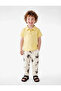 Cotton Button Short Sleeve Polo Neck T-Shirt - 2