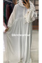 Dress with Tied Sleeves (Medina Silk) - 3