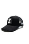 Black Mesh Hat with Letter Patch Detail |   Sports Hat Suitable for Daily Use - Trucker Cap