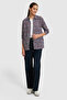Women's Navy Blue Long Sleeve Shirt 50320151-Vr033 - 4