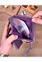 Genuine Leather Multi-Compartment Zippered Magnetic Women's Wallet 2149 - 3