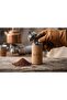V60 coffee kit, Portable Coffee Travel Set - Premium Natural Cork Insulated Kit - Includes Manual Burr Grinder, Gooseneck Kettle, Stainless Steel Cup, Filter Holder & Luxury Carrying Case - 2