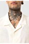 Embroidery Detailed Pocketless Oversize Short Sleeve Linen Shirt - 7