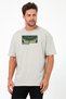 Unisex Oversize Embroidered Hunter X Hunter Meruem Anime Design 100% Cotton T-Shirt - 5
