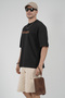 Trend Biz Oversize Fit Front Printed T-Shirt - 4