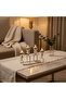 Stylish Silver & White Metal 4 Way Candle Holder Stand for Modern Interior Decoration – 20 cm - 4