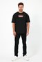 Unisex Oversize Embroidered Chainsaw Man Makima Anime Design 100% Cotton T-Shirt - 3