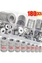 180pcs 180pcs Stainless Steel Washer Set, M2-M10 Size, Easy to Install, Durable Material, Ideal for - 7