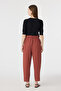 High Waist Belted Casual Trousers Tile Pants 0268 - 6