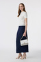 Etk-0160 Traphy Skirt 42-52 Navy Blue Skirt 0160 - 3