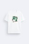 Ivory Coast Football Team Printed Cotton Fabric White T-Shirt T-Shirt