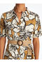 I Floral Linen Blend Shirt Dress from Freezen Store - 3
