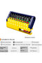 6.35mm 1/4" 19PCS Magnetic Rainbow Screwdriver Bits Set PH1 PH3 PH3 PZ1 PZ2 PZ3 H3 H4 H5 H6 T10 T... - 2