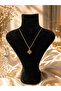 Mor Yonca Model Kolye