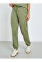 Green Printed Longline T-Shirt and Cuffed Joggers Co-Ords - 5
