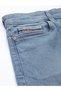 Men Blue Slim Fit Ombre Denim Shorts - 6