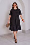 Poplin Detailled Modal T-Shirt Dress - 5