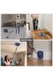 CoolMop Self Cleaning Square Spin Mop and Bucket with 5 Reusable Microfiber Pads - 2