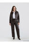 Trendlucky Standard Fit Women's Leather Look Pants with a Difference - 3
