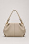 Women's Drawstring Detailed Faux Leather Handbag - 2