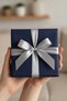 4-Piece Stainless Steel Men's and Women's Thin Italian Crushed and Snake Style Steel Bracelet Set Boxed Gift - 5