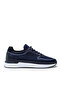 Otranto Navy Blue Knitwear Men's Sneaker Casual Shoes Leather Lined - 3