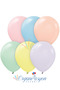 6-Piece Macaron Set 18 Inches |   Macaron Yellow Green Lilac Salmon Blue Pink - 4