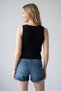 Women's Black Lace Detailed Summer Knitwear Athlete Top - 2