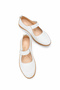 Siri Mia Women's Orthopedic Ballerinas 0012620 White - 3