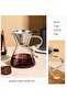 Silk Route - Pour Over Coffee Maker, Elegant Drip Coffee Maker with Reusable Stainless Steel Filter/Dripper - 5