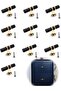 Silk Route - 10 Pack Matte Knobs Black Gold Cabinet Pulls, Kitchen Cabinet Knobs T Bar Pull Drawer Knob, Modern Bedroom Furniture Bar Dresser Drawer Single Hole Knobs, Zinc Alloy Base