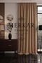 Bej Blackout Non-Foldable Blackout Luxury Backlight Sun-Proof Curtain-One Piece-Projection - 4