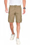 Men's Aqua Green Lycra Gabardine Modern Fit Cargo Capri Shorts–Multi-Pocket Summer Relaxed Fit Shorts 2014
