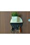 Modern Round Wall Rack and Key Holder Organizer - Dual Color Hanger Rack