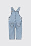 Baby Girl Blue Denim Salopet