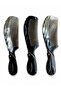 Natural Bone Comb Cattle Horn Kt-123 Handmade Handle Hair Comb 19 cm Thick Body Horn - 4