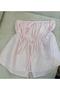 Strapless Muslin Gathered Blouse - 2
