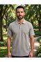 Baba Classic Cut Pocketed Plus Size Polo Collar Comfortable Cut Buttoned Men's T-Shirt