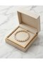 Rectangular Bracelet with Zircon Stones and Detail - 2