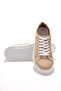 Akb-Dx2 Beige Suede Men's Casual Shoes