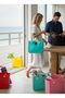Silicone Beach Bag Shoulder Bag Large Size 29(H)X34X13Cm Blue - 5