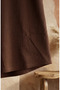 Bürümcük Fabric Long Tunic 0508-06 Brown - 5