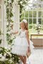 Girl's Layered Tulle Dress & Floral Applique Headband Set - Birthday, Party, Wedding, Graduation (Ages 3, 4, 5, 6, 7) 36007Pr - 6