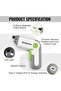 3.6 V Electric Screwdriver Set with Offset Driving Shaft, 24 pcs 6 Nm Cordless Screwdriver Kit with Rechargeable Battery & LED Light, Mini Electric Screwdriver with Carrying Case - 8