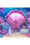 Lilac Pink Sea Shell Foil Balloon 52X54 cm Birthday Party Decoration - 4