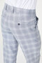 Plaid Slim Fit Classic Men's Trousers Navy Blue - 38372.26Y - 6